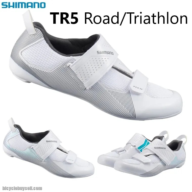 NEW SHIMANO TR5 TR501 Triathlon Road Bike Self-Locking Cycling Shoes Iron Three Shoe Lock Shoes