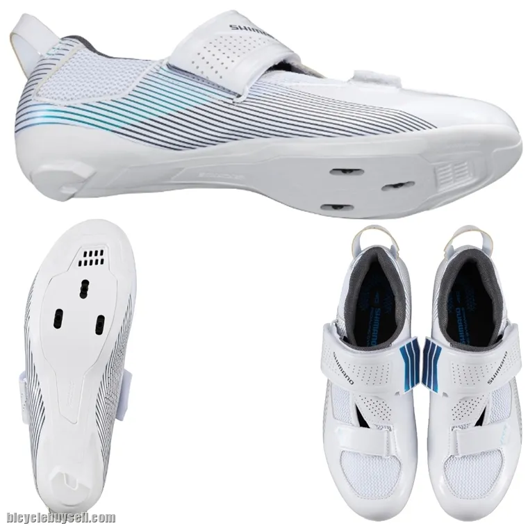 NEW SHIMANO TR5 TR501 Triathlon Road Bike Self-Locking Cycling Shoes Iron Three Shoe Lock Shoes