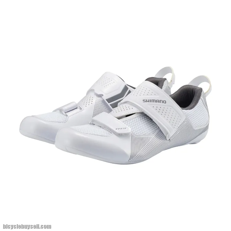 NEW SHIMANO TR5 TR501 Triathlon Road Bike Self-Locking Cycling Shoes Iron Three Shoe Lock Shoes