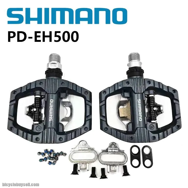 SHIMANO PD-EH500 Bicycle Pedal Light Action SPD Pedals Cleat SM-SH56 dual use