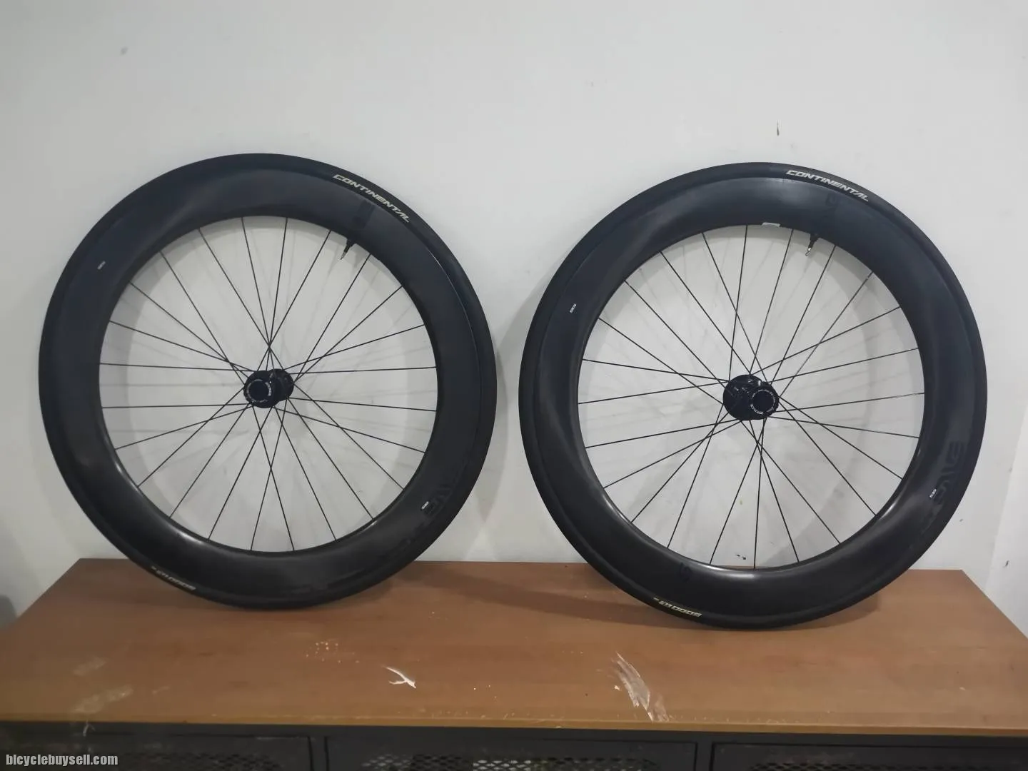 Enve Foundation 65 with Industrial Nine Hubs Come with Gp5000 Tubeless Tires