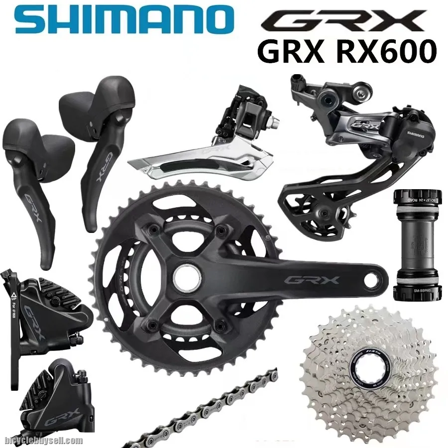 Shimano GRX RX600 1x11  2x11 Gravel groupset