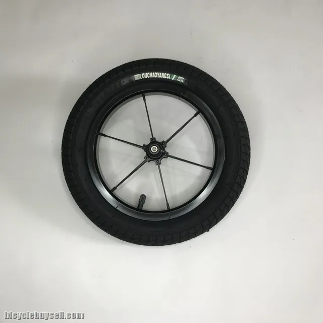 12" Aluminium Alloy Rim Inflatable Tube Tyre