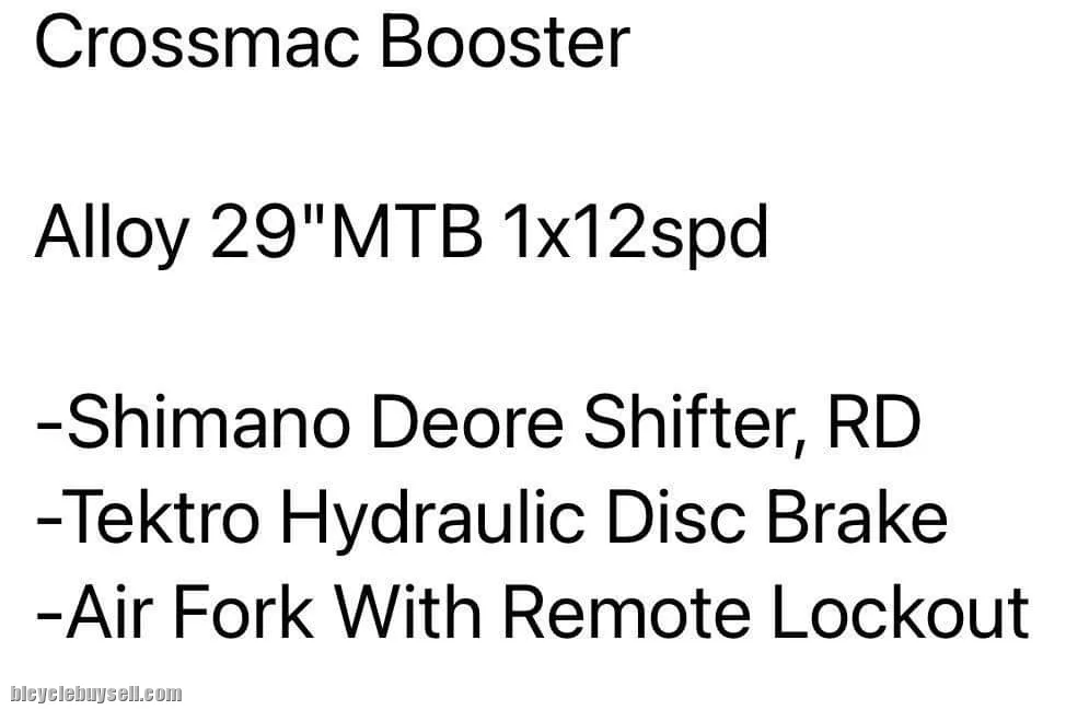 29" Crossmac Booster MTB