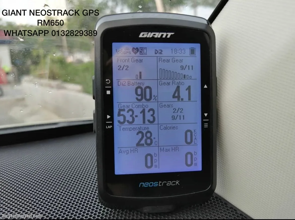 [SOLD] Giant neostrack gps