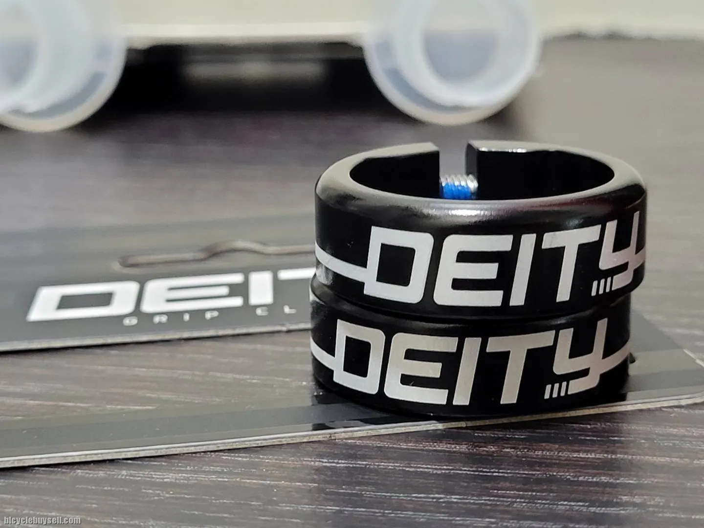 DEITY GRIP CLAMPS Black Anodized