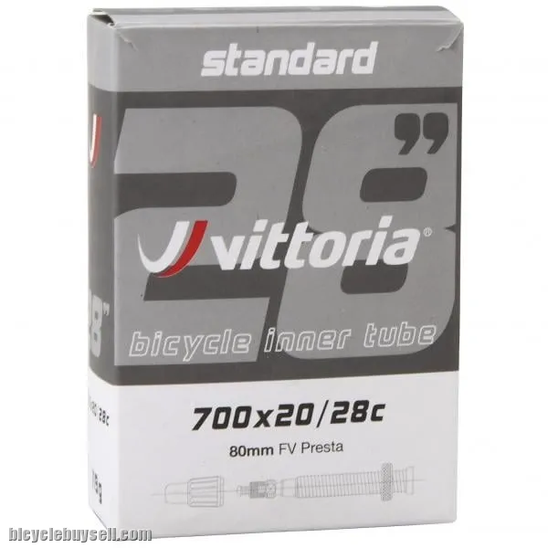 Vittoria Standard 700cX20-28 48/60/80  Butyl Road Inner Tube   1TA00011
