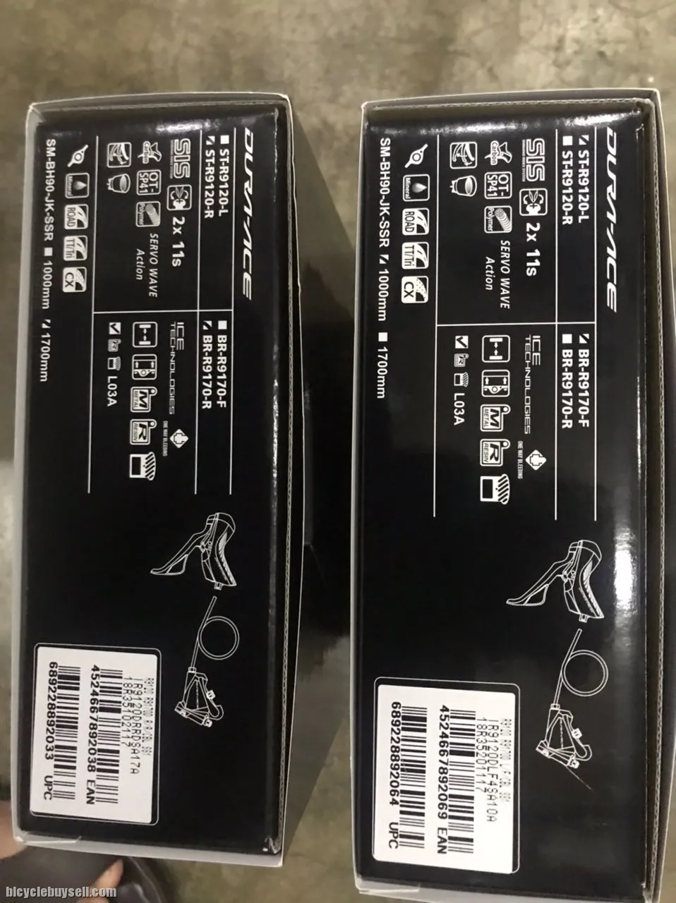 New Durace 9120 shifter(Disc Brake)