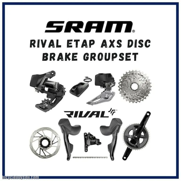 SRAM Rival ETap AXS Disc Brake Upgrade Kit / Groupset (W/ Powermeter) For Road Bicycle And Cycling