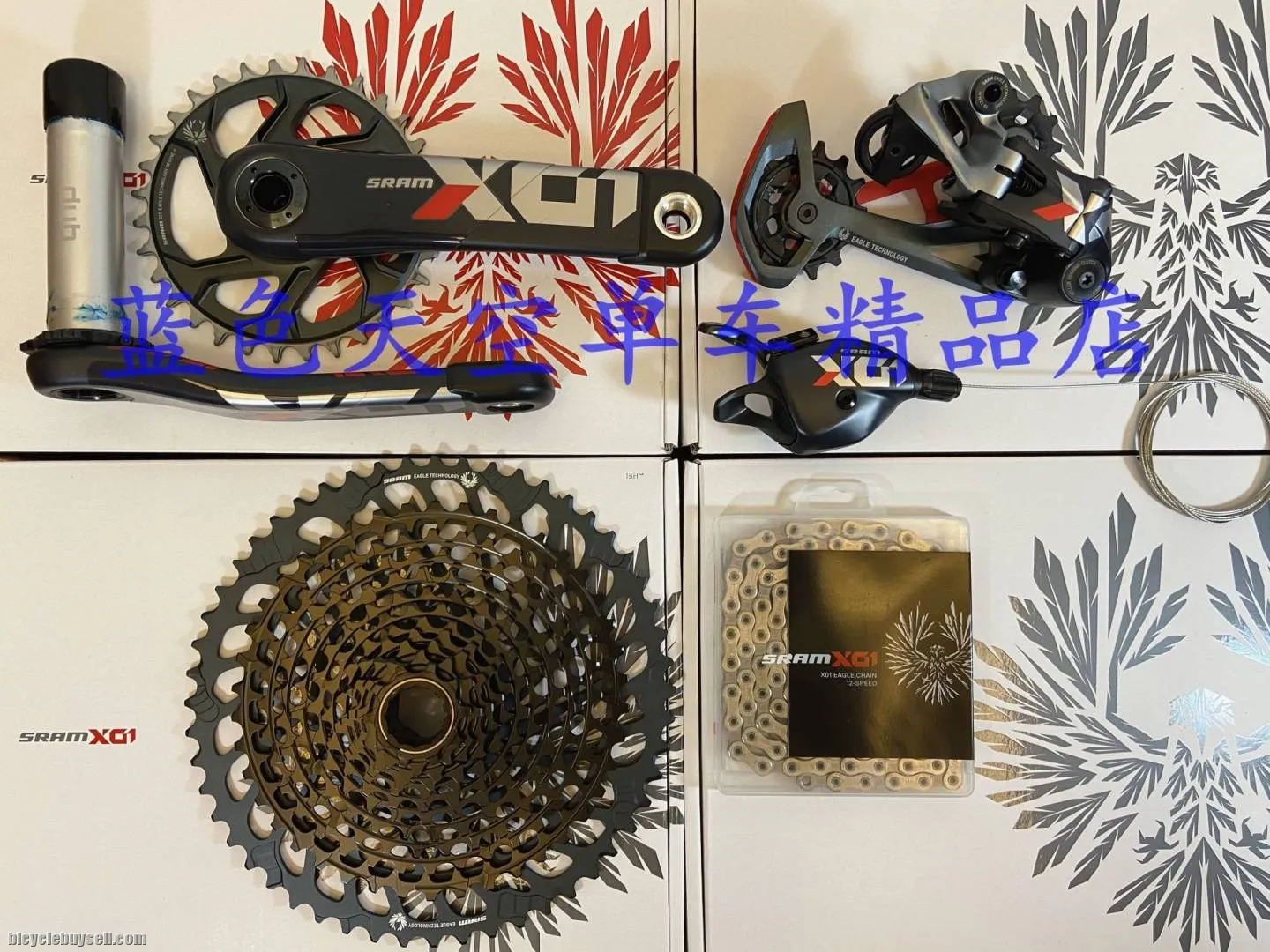 2023 SRAM XO1 X01 Eagle 1*12S Groupset Speed Kit 10-52T
