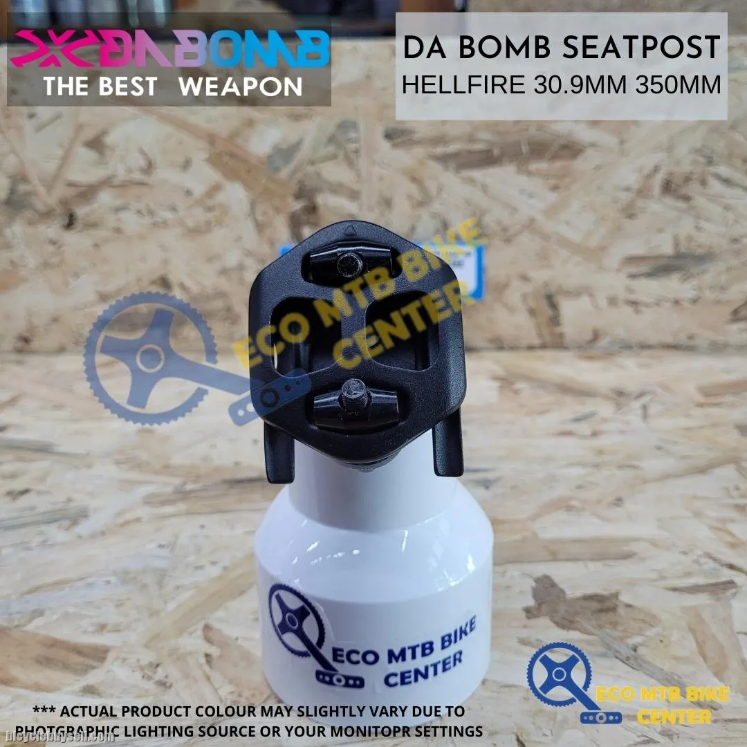 DA BOMB SEAT POST HELLFIRE 30.9MM/31.6MM 350MM