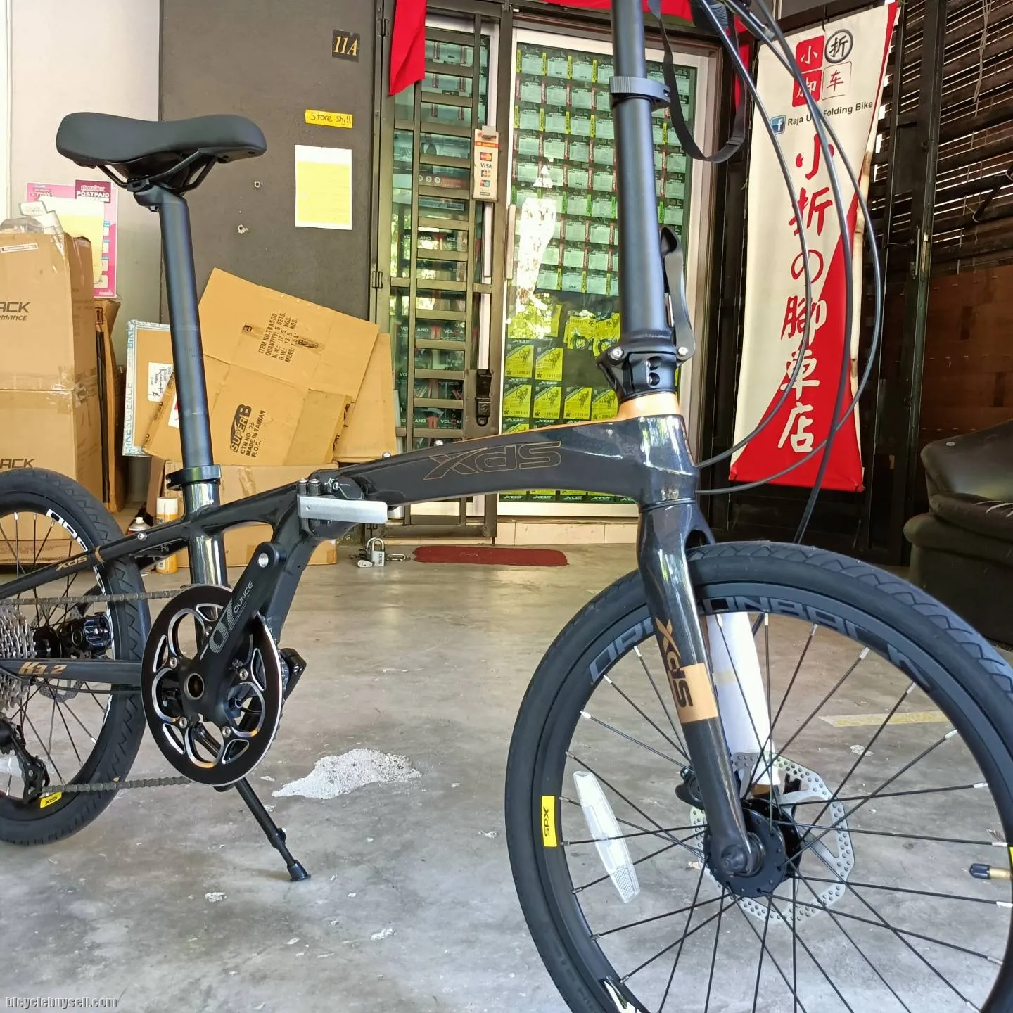 XDS K3.2 FOLDING BIKE 10sp 11kg super light