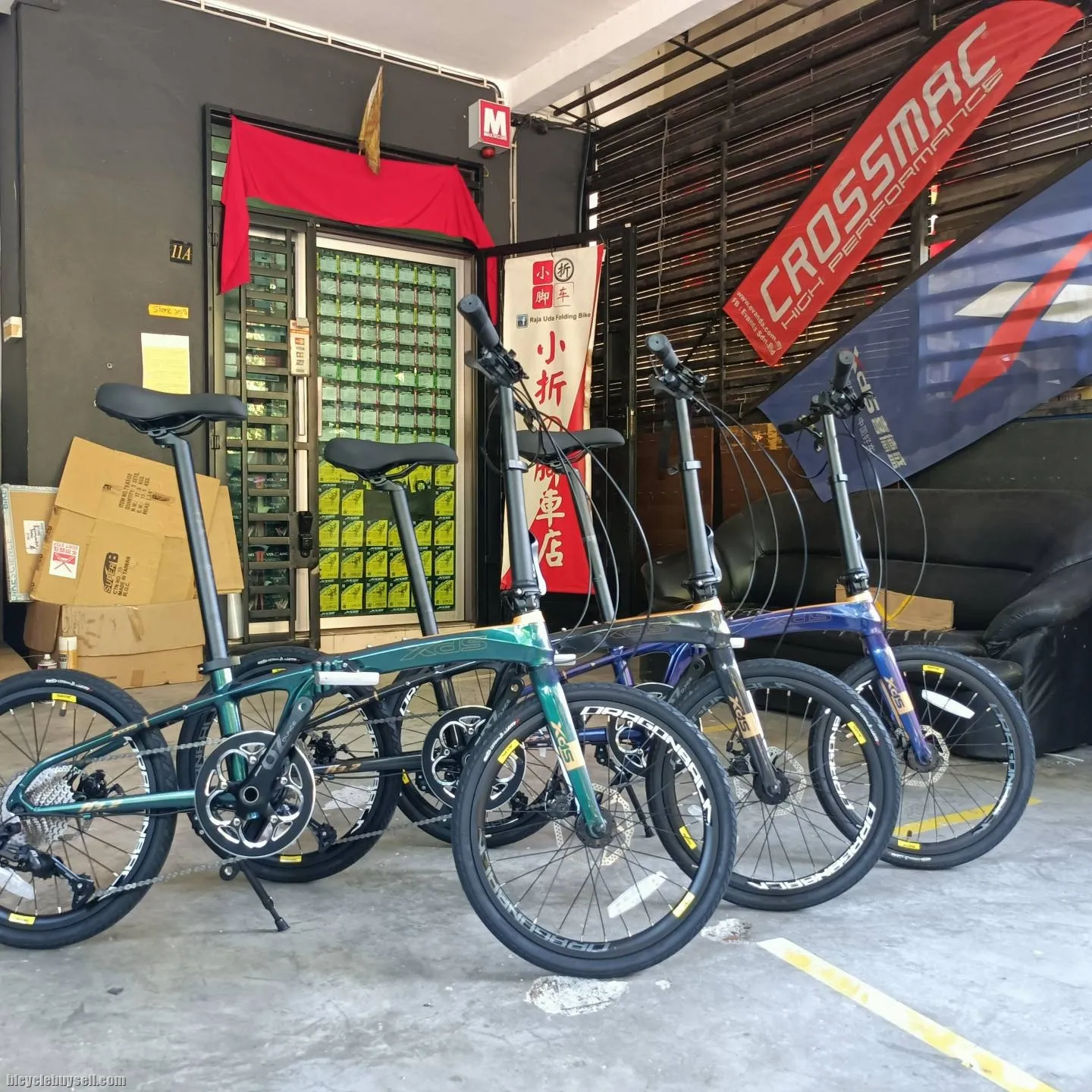 XDS K3.2 FOLDING BIKE 10sp 11kg super light