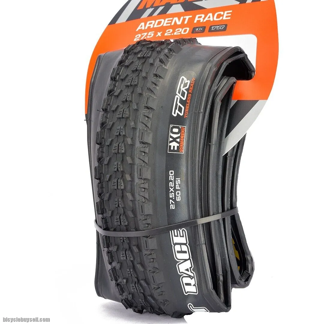 MAXXIS ARDENT RACE 27.5 X 2.20 EXO TR TUBELESS READY TIRES MOUNTAIN BIKES