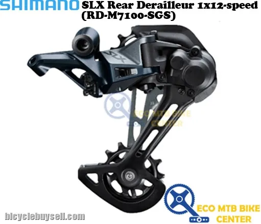 SHIMANO SLX M7100 Series Rear Derailleur + Right Shift Lever Set (RD-M7100-SGS)+(SL-M7100-R)