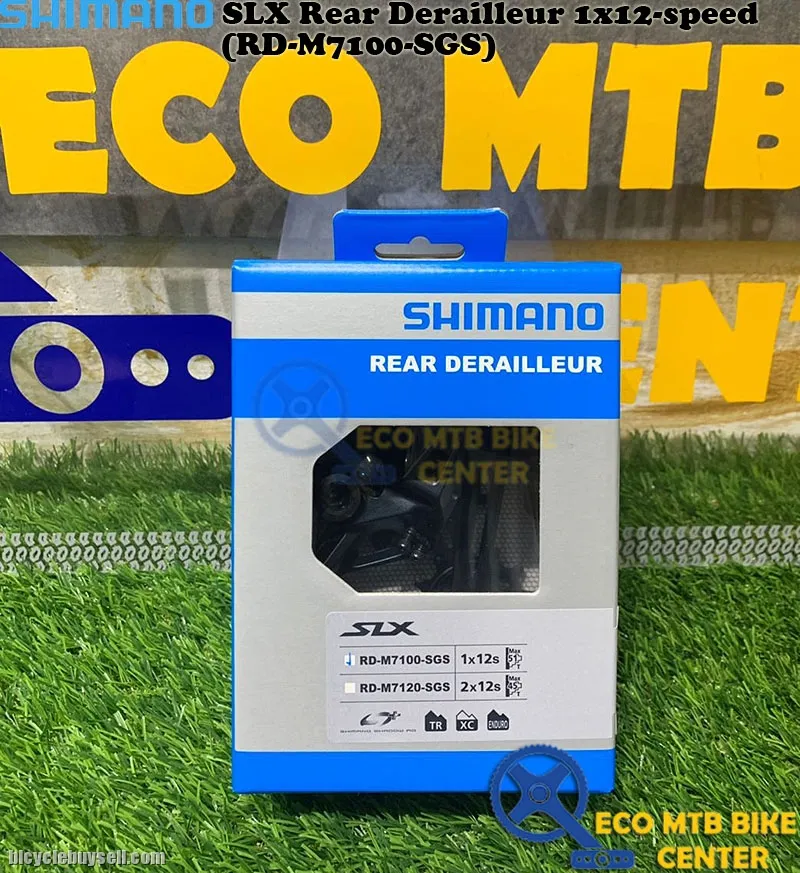 SHIMANO SLX M7100 Series Rear Derailleur + Right Shift Lever Set (RD-M7100-SGS)+(SL-M7100-R)