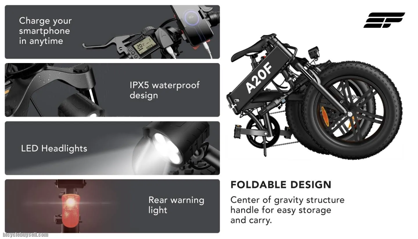 Electric Bicycle ADO A20F