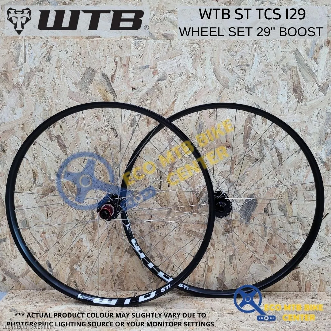 WTB ST TCS i29 29" Boost Wheel Set With Silver Spokes &amp; Double Wall Tubeless â€“ Shimano 8/9/10/11 Spe