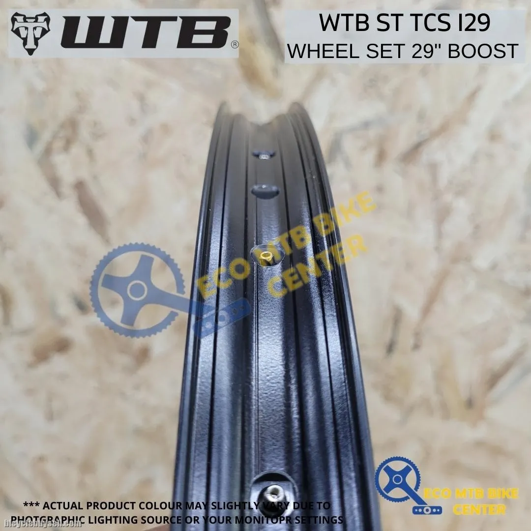 WTB ST TCS i29 29" Boost Wheel Set With Silver Spokes &amp; Double Wall Tubeless â€“ Shimano 8/9/10/11 Spe