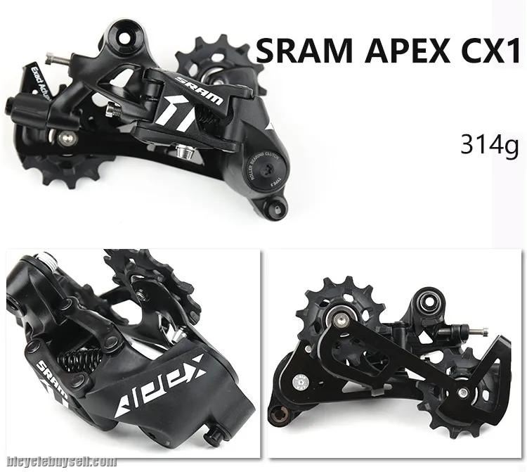 SRAM APEX CX1 Force 11 Speeds Groupset 1x11 11-42T Road Bike Gravel Cx Cyclocross Hybrid