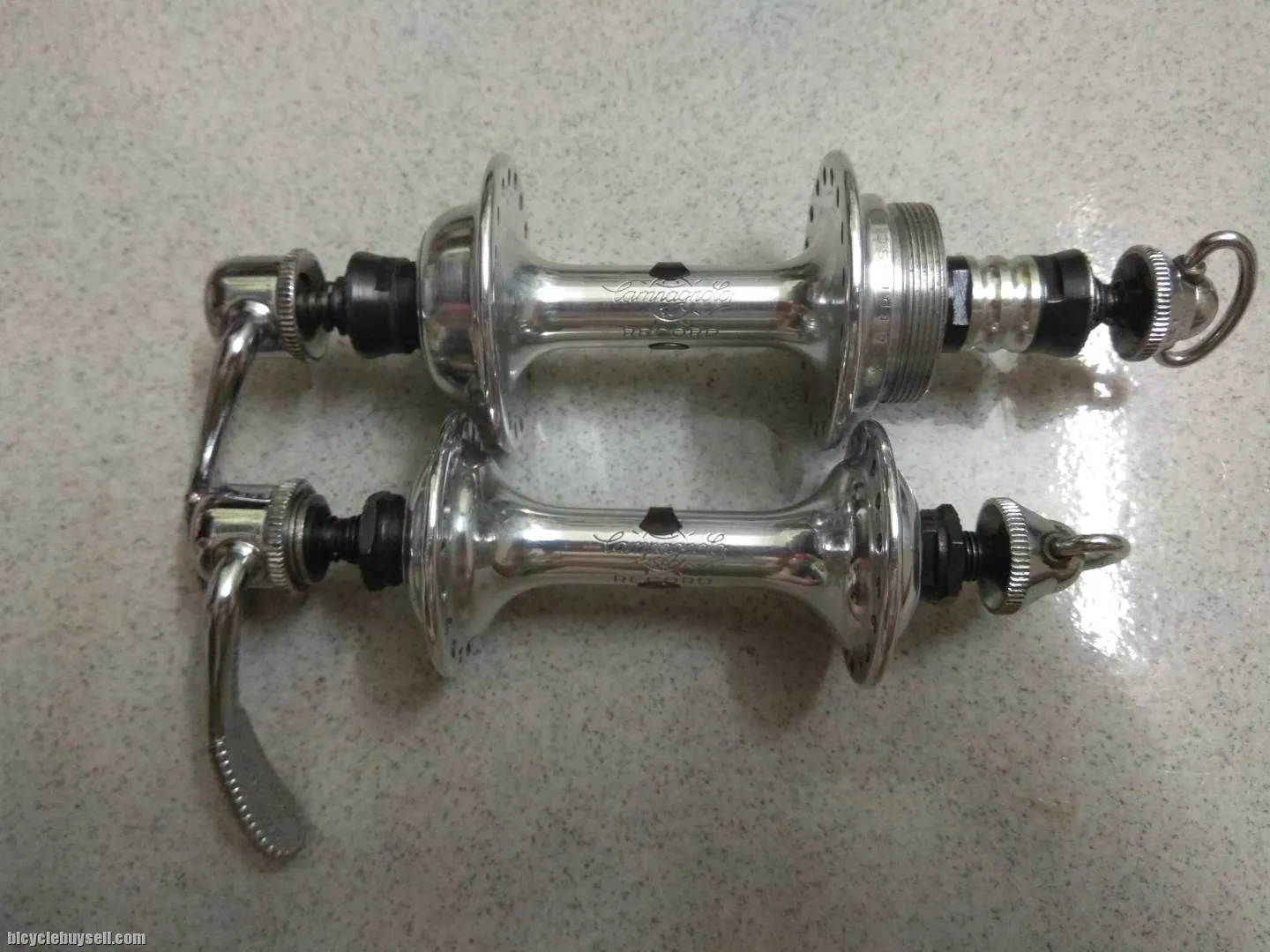 Vintage Campagnolo Super Record Hubs 36 Holes