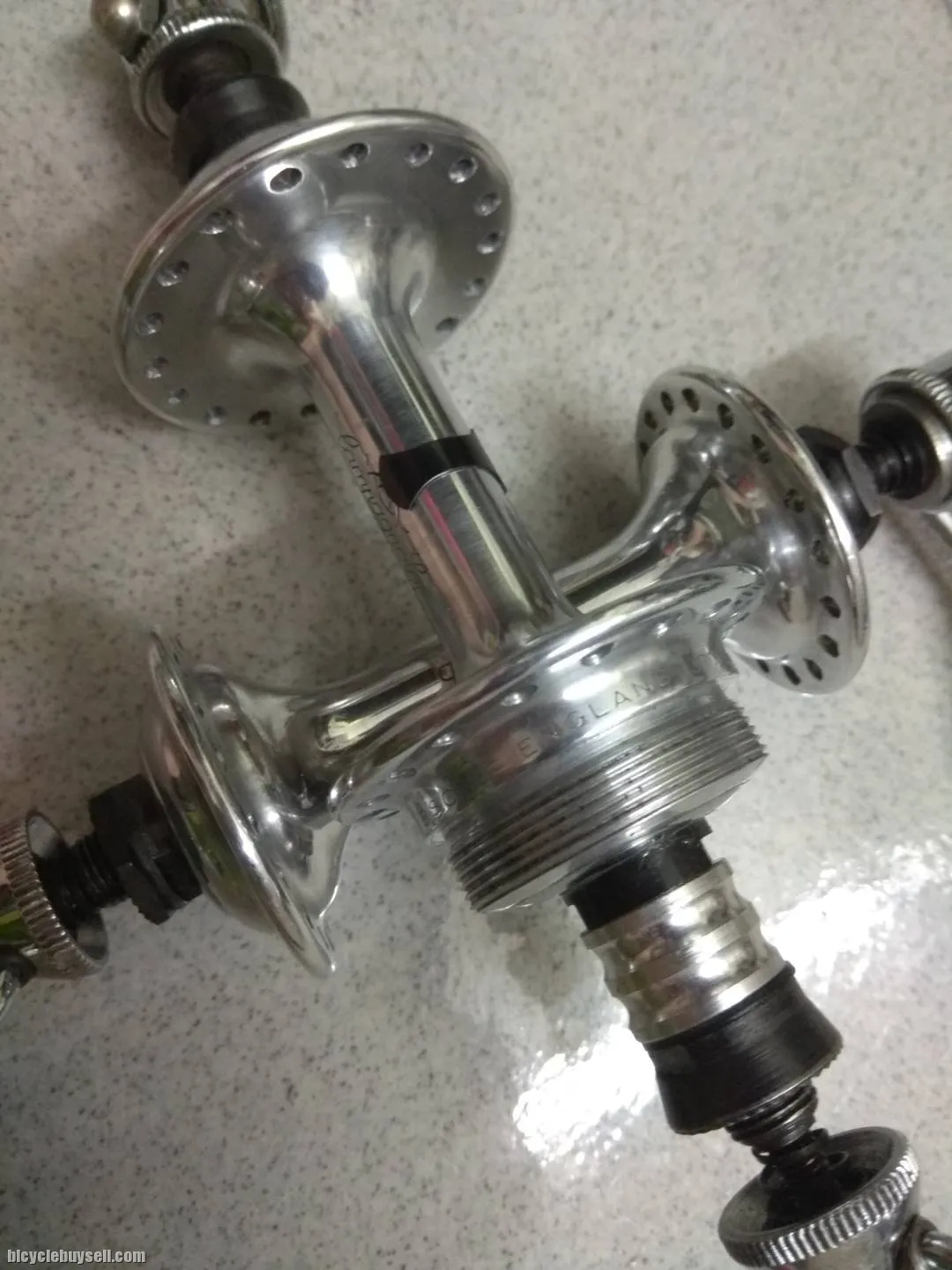 Vintage Campagnolo Super Record Hubs 36 Holes