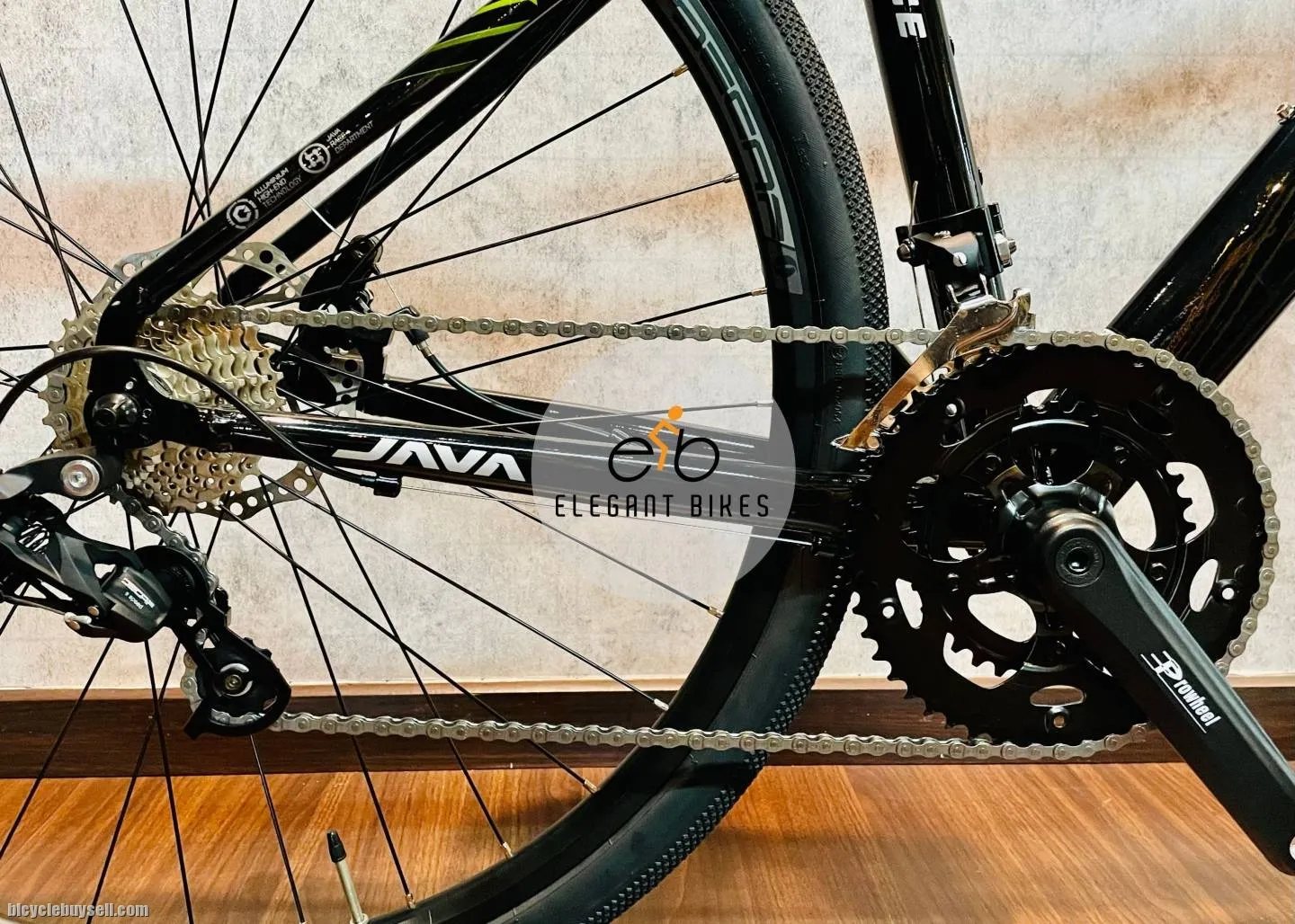 JAVA VELOCE HYBRID GRAVAL 18 SPEED 700X35C touring