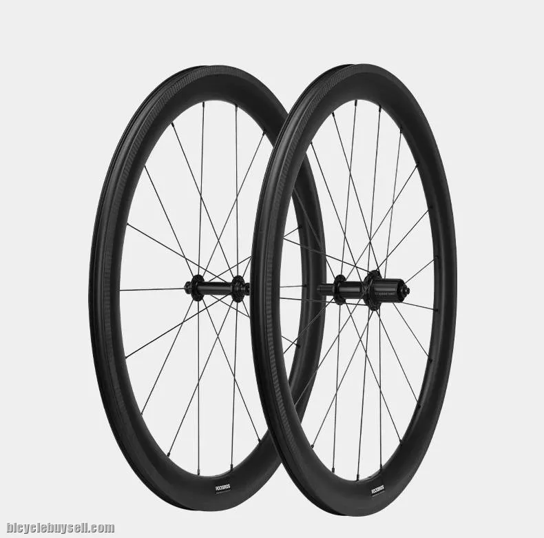 ROCKBROS TXR1 38MM 50MM Carbon Wheelset 1420g Road Bike 700C Rim Brake Clincher Rim RB Sapim CR2 R25