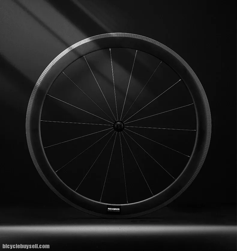 ROCKBROS TXR1 38MM 50MM Carbon Wheelset 1420g Road Bike 700C Rim Brake Clincher Rim RB Sapim CR2 R25