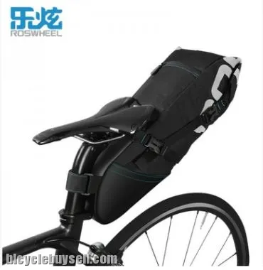 Cycling Bag ROSWHEEL Bicycle Bag Saddle Bag Bicycle Touring Bag Basikal Water Resistant Bike Bag Bas