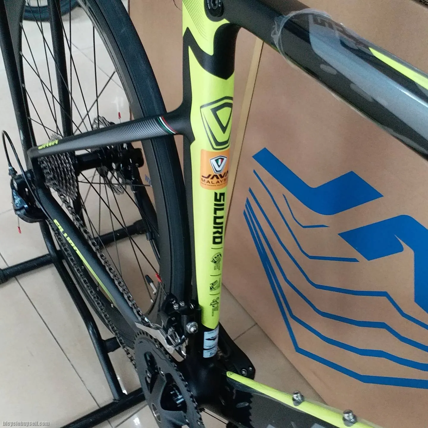 2022 JAVA SILURO DISC ROAD BIKE 18 SPEED 50CM