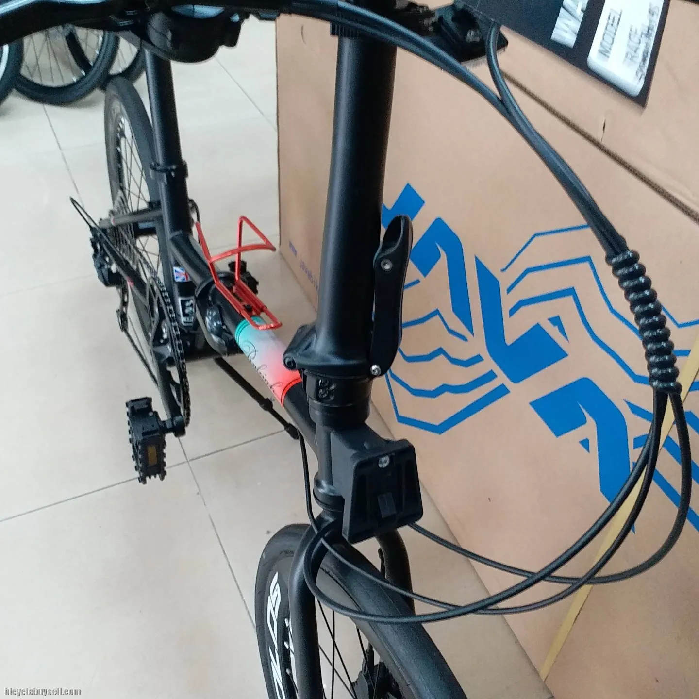 RALEIGH RACE FOLDING BIKE 20 451 9SPEED