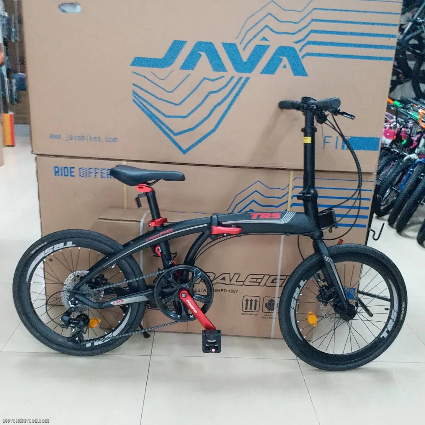 TRS CROZEPRO FOLDING BICYCLE  20 ( 451 )