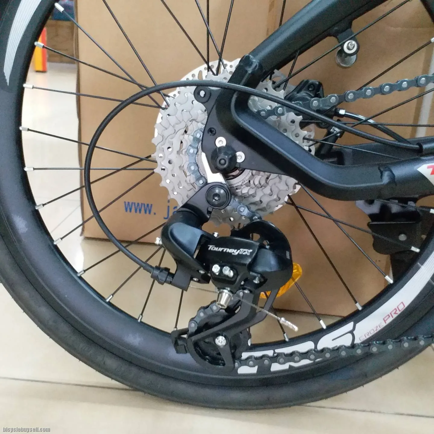 TRS CROZEPRO FOLDING BICYCLE  20 ( 451 )