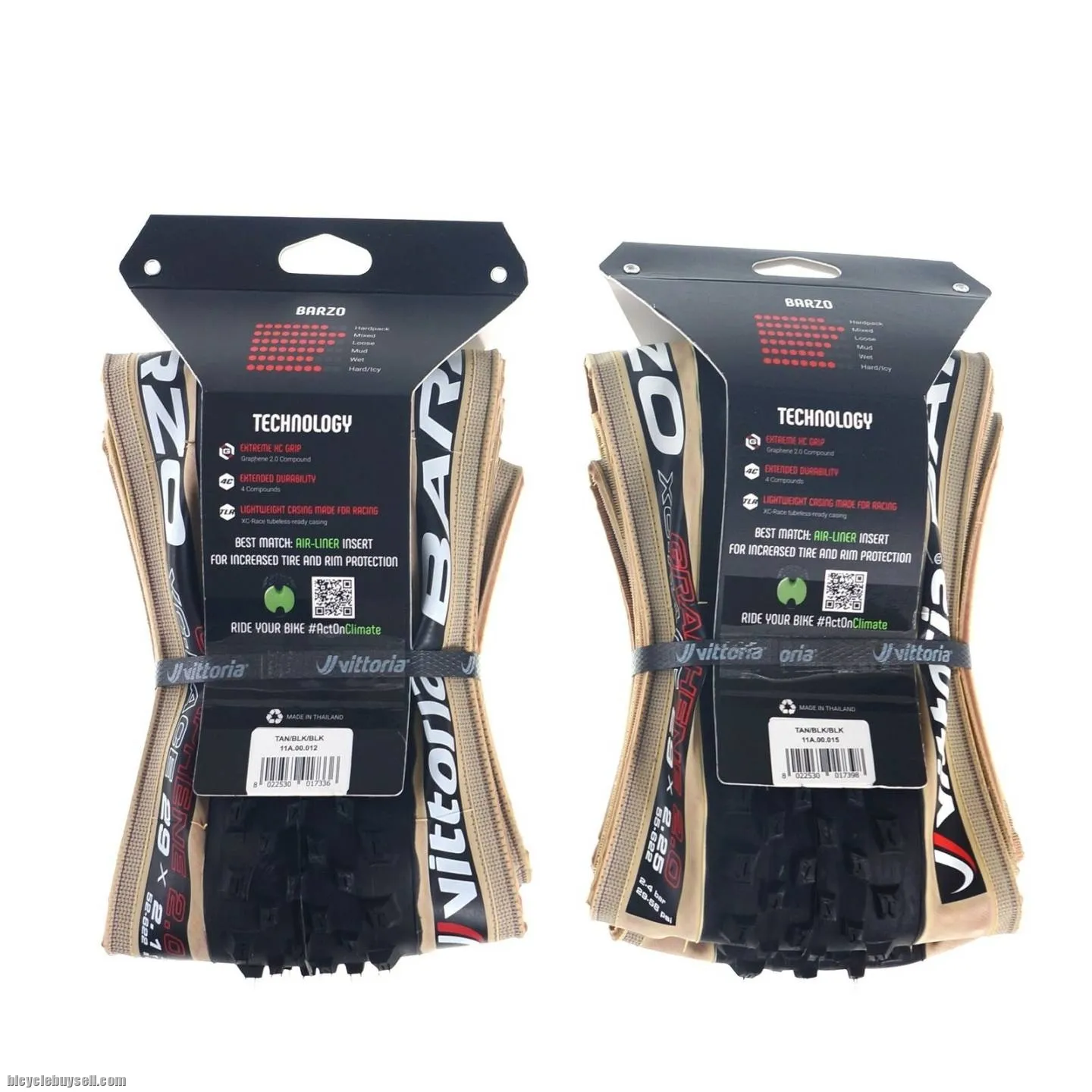 Vittoria BARZO GRAPHENE 2.0 Mountain Bike Tires 29X2.25