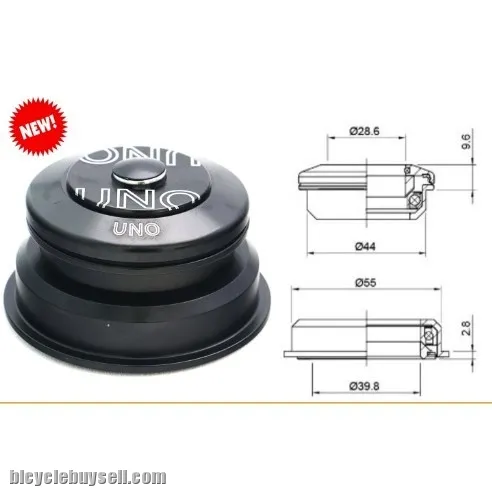 UNO 1 1/8" - 1.5" SEMI INTEGRATED TAPERED HEADSET - 4207