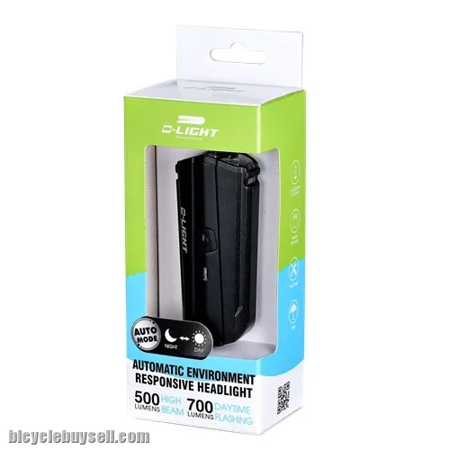 D-LIGHT AUTOMATIC ENVIRONMENT RESPONSIVE HEADLIGHT 500 LUMENS