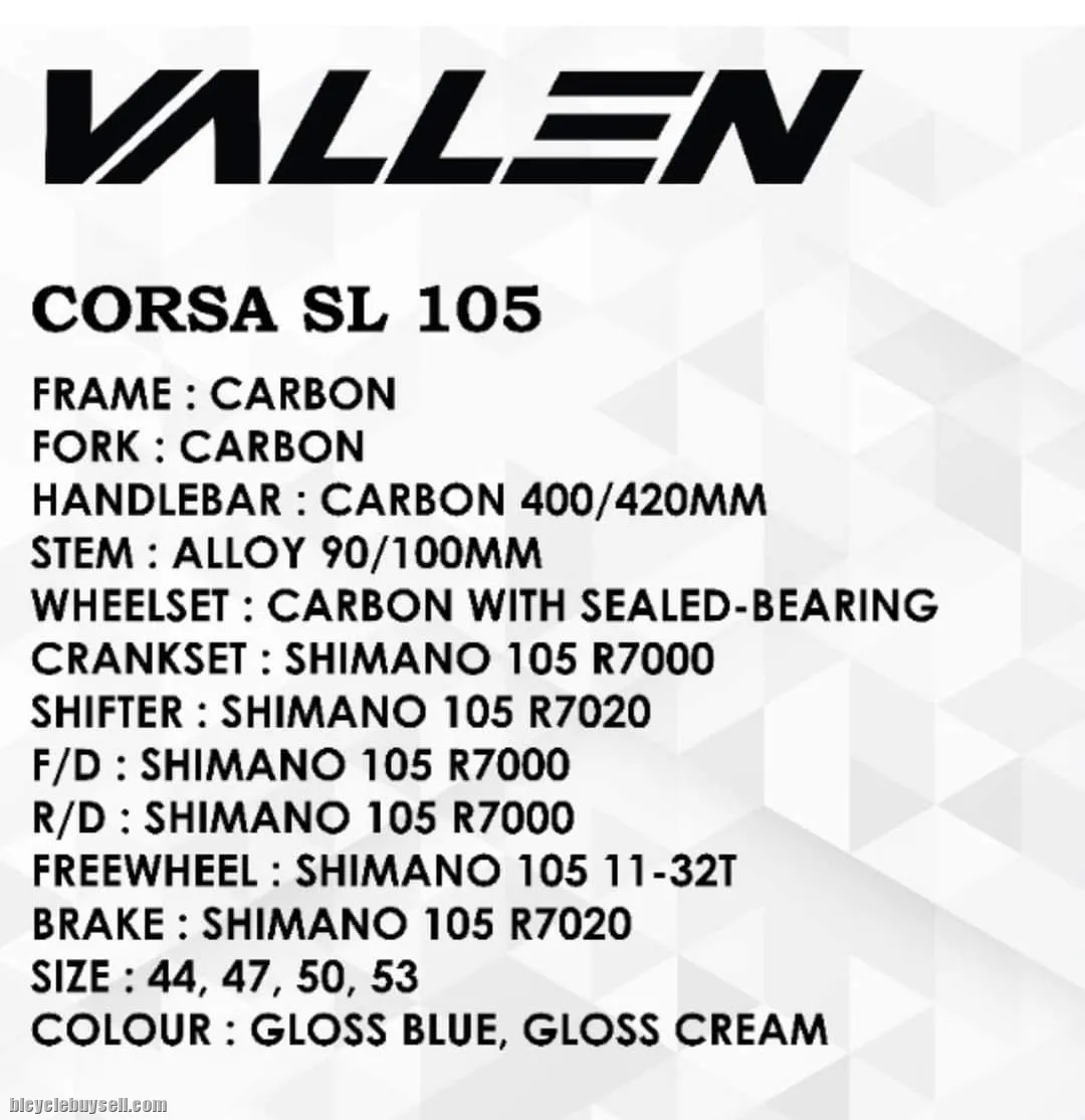 Vallen Cross SL105