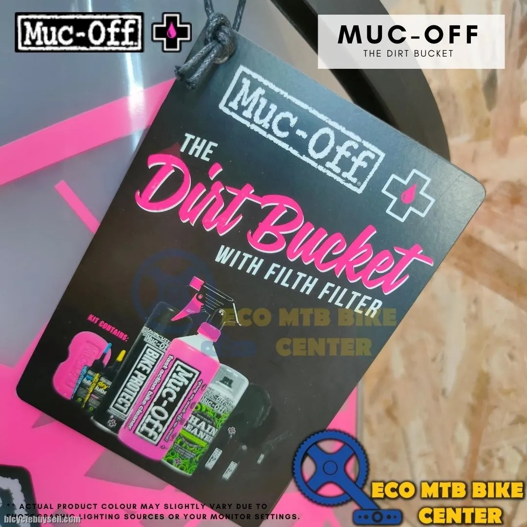 Muc Off Bicycle Dirt Bucket With Filth Filter Bundle
