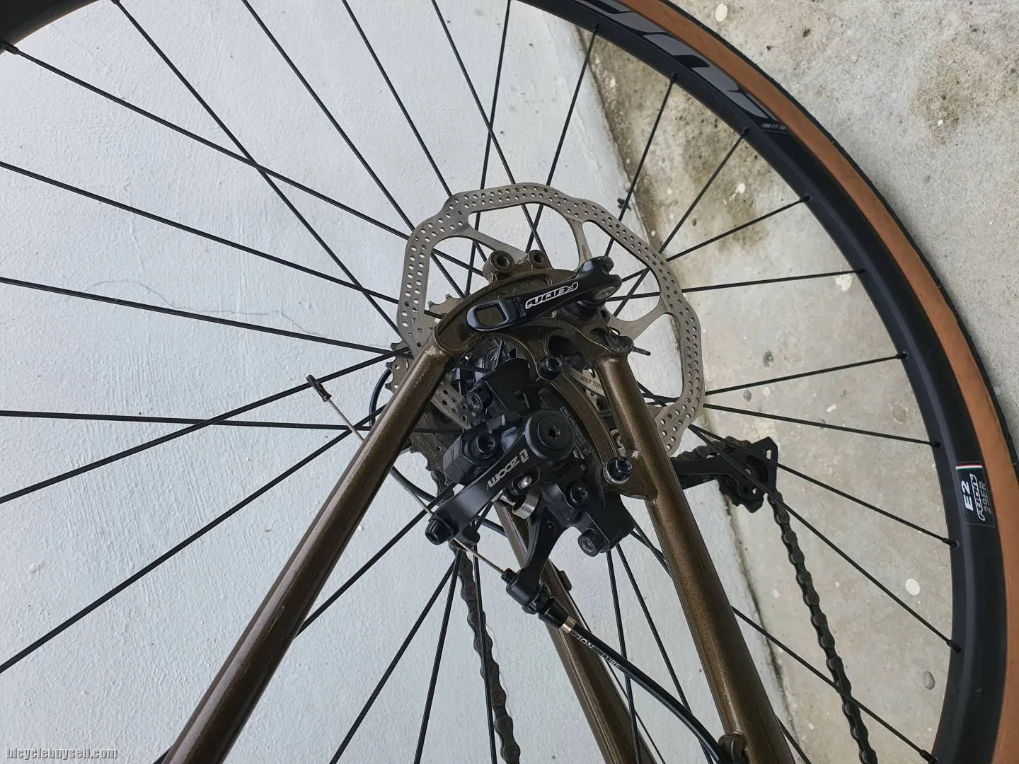 Gravel/Touring/Bike Packing/All Road Bike - Black Snow Pangaea Shimano 105 R7000 Disc