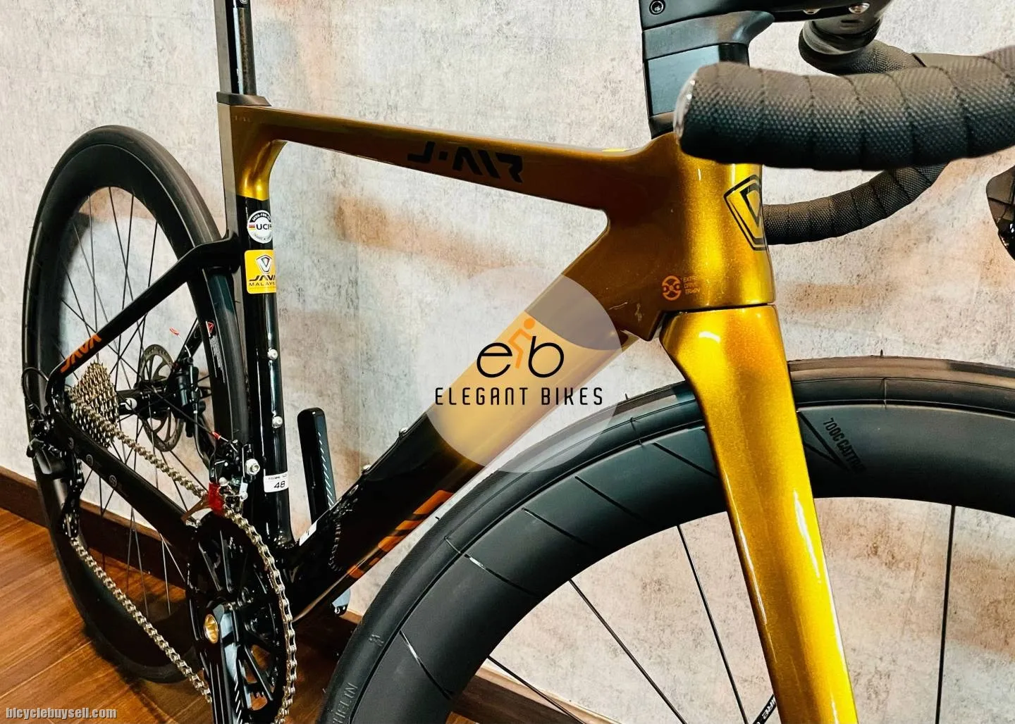 JAVA J-AIR FULLY CARBON SHIMANO UCI FRAME AERO R7000 SEMI HYDRO