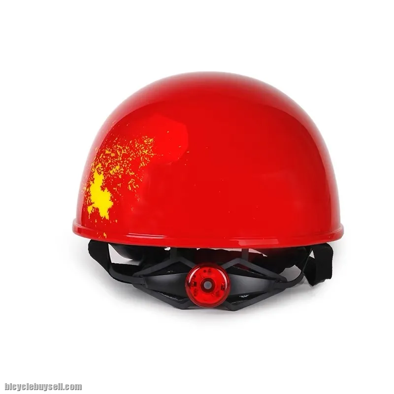 Fashion bicycle helmet