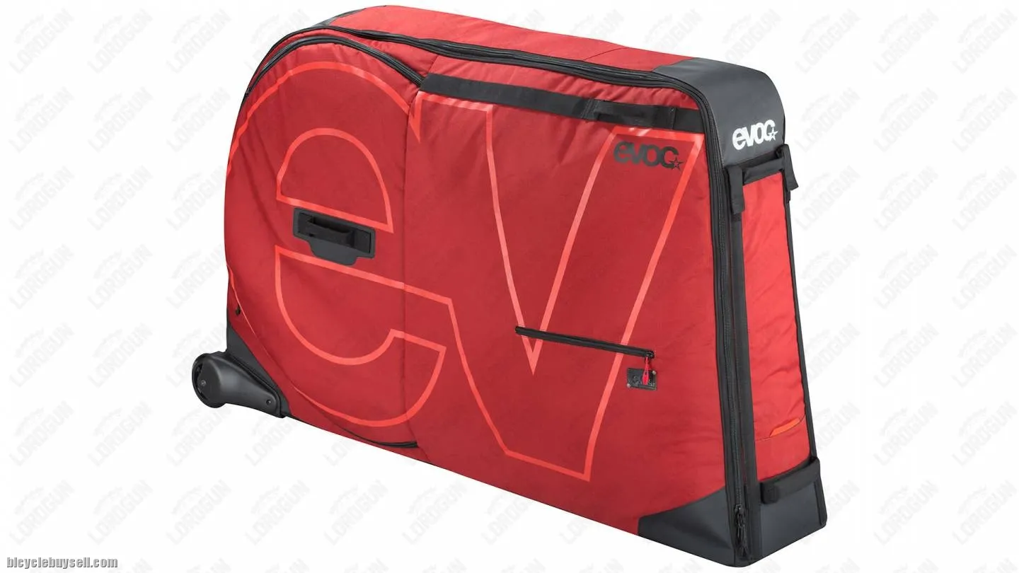 2019 BIKE TRAVEL BAG (Black/ chili red)