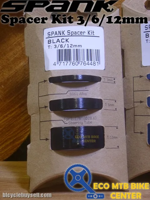SPANK Spacer Kit 3/6/12mm