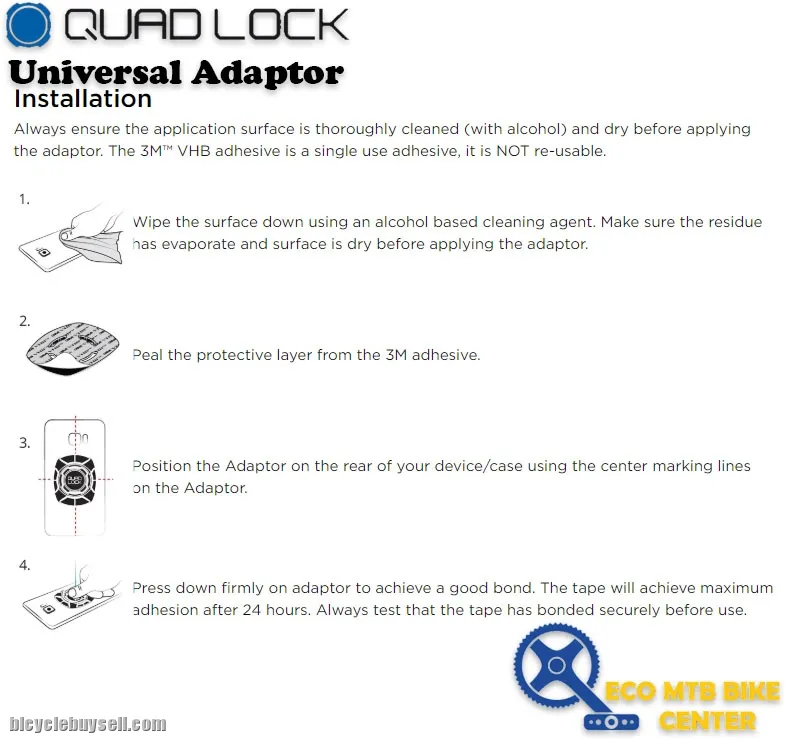 QUAD LOCK Universal Adaptor