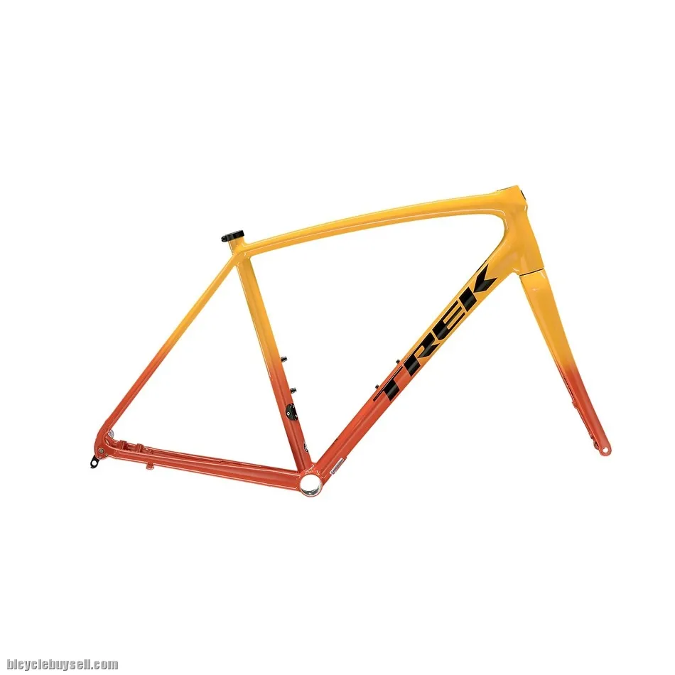 TREK Emonda ALR Disc Frameset Radioactive Red to Marigold Fade