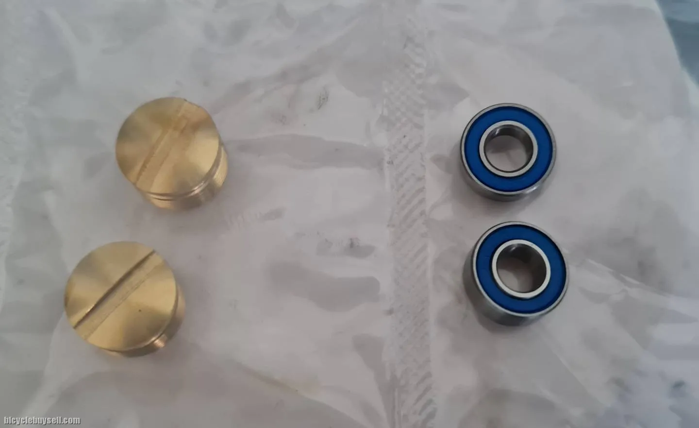 Crankbrothers Eggbeater Titanium End Cap and Bearing Kit