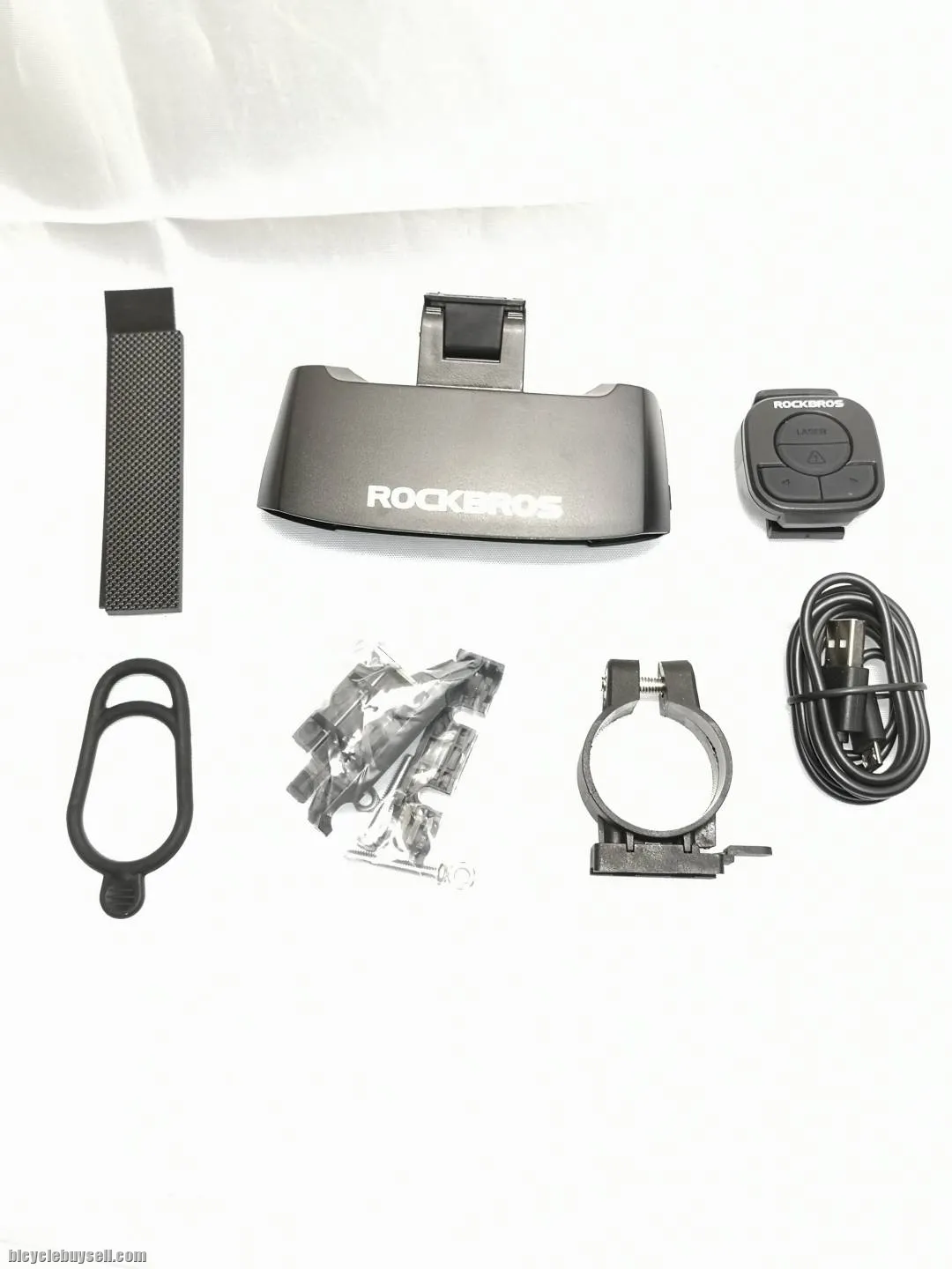 Rechargeable Wireless Remote Control Turn Sign Bicycle Light Lamp [Laser, USB, Wireless]
