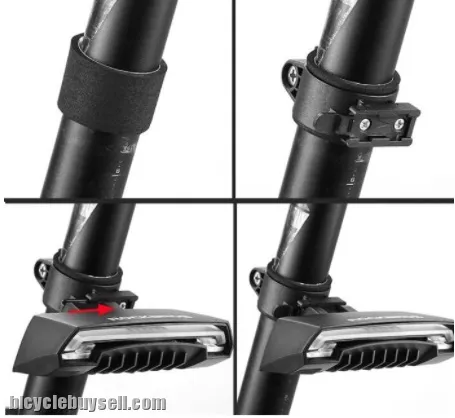 Rechargeable Wireless Remote Control Turn Sign Bicycle Light Lamp [Laser, USB, Wireless]