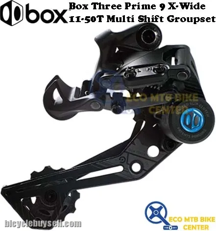 BOX COMPONENTS Box Three Prime 9 X-Wide 11-50T Multi Shift Groupset